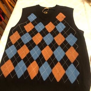 Vintage Argyle Sweater from Inserch Mens Size XLarge